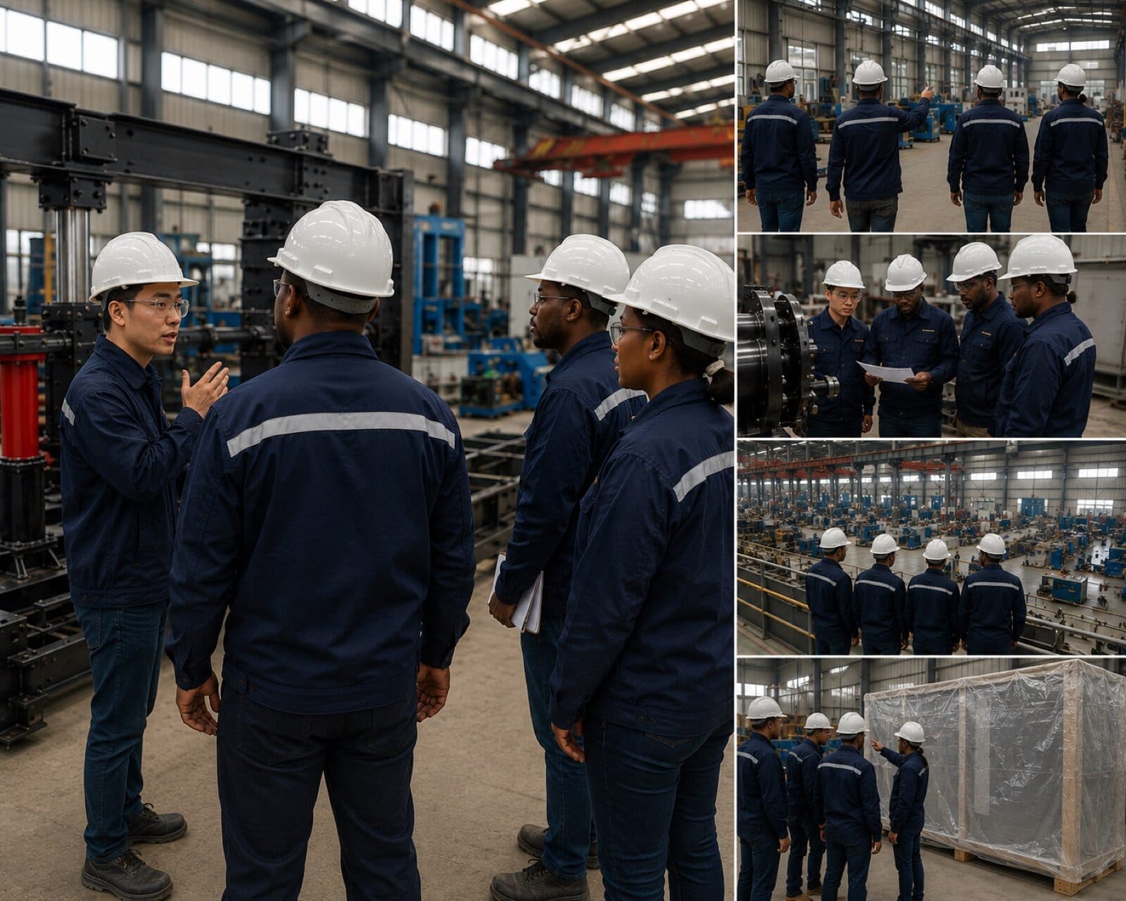 Visite d'une usine partenaire en Chine