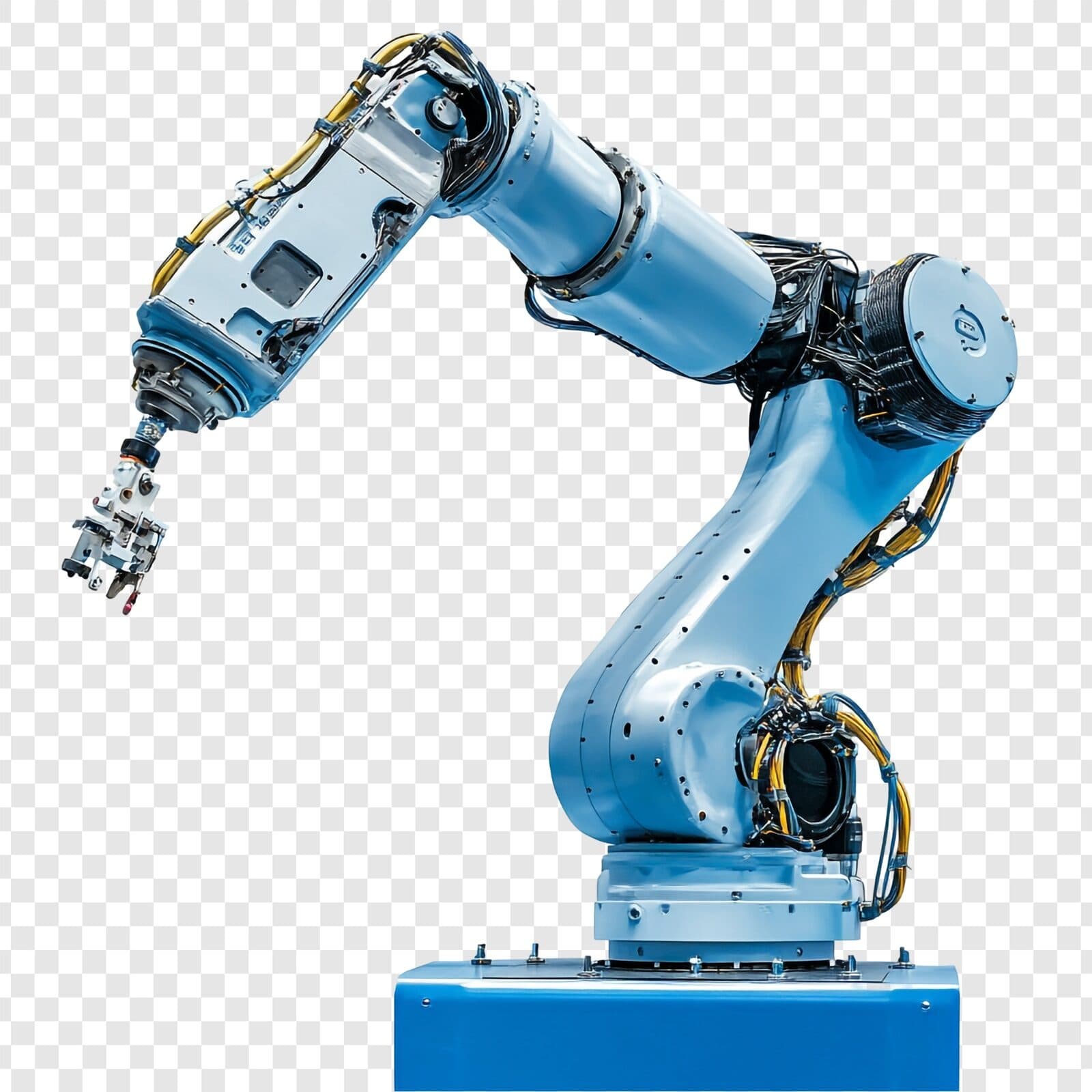 Bras robotisé industriel de précision
