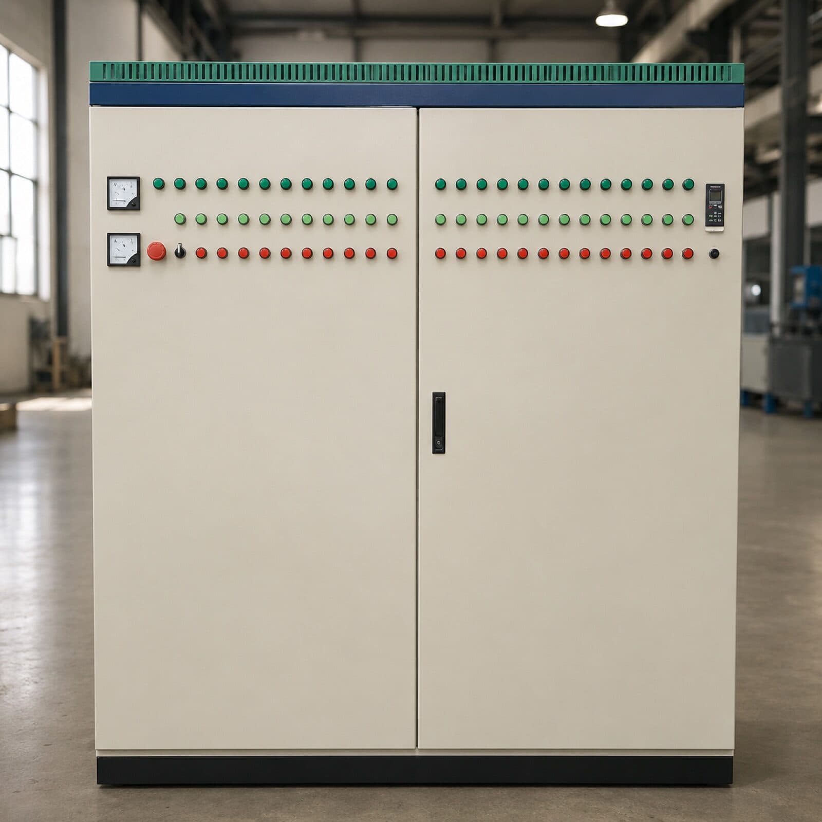 Armoire de commande électrique de la ligne